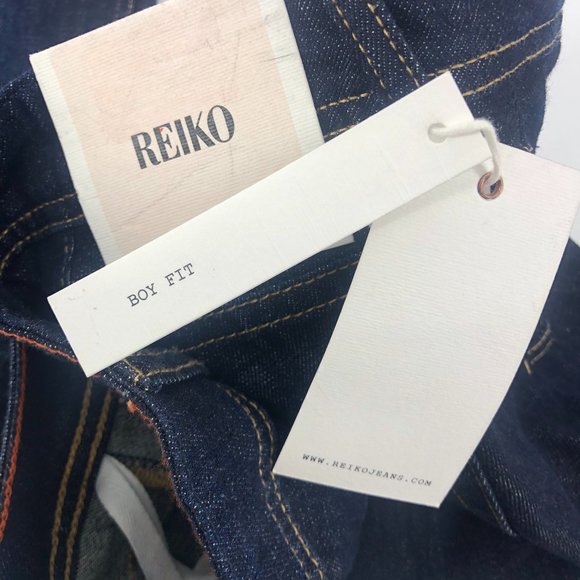 Reiko NWT Boy Fit Jeans Dark wash size 27 - Picture 6 of 7